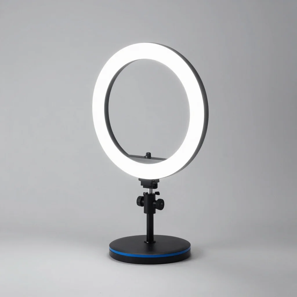 Luminária Ring Light de Mesa